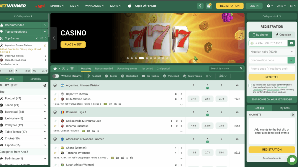 Découvrez Betwinner  Votre Destination pour Les Paris en Ligne